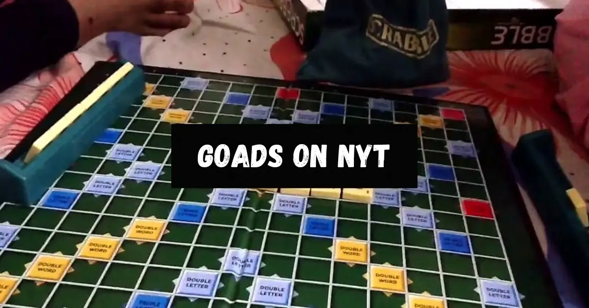 Goads on NYT crossword
